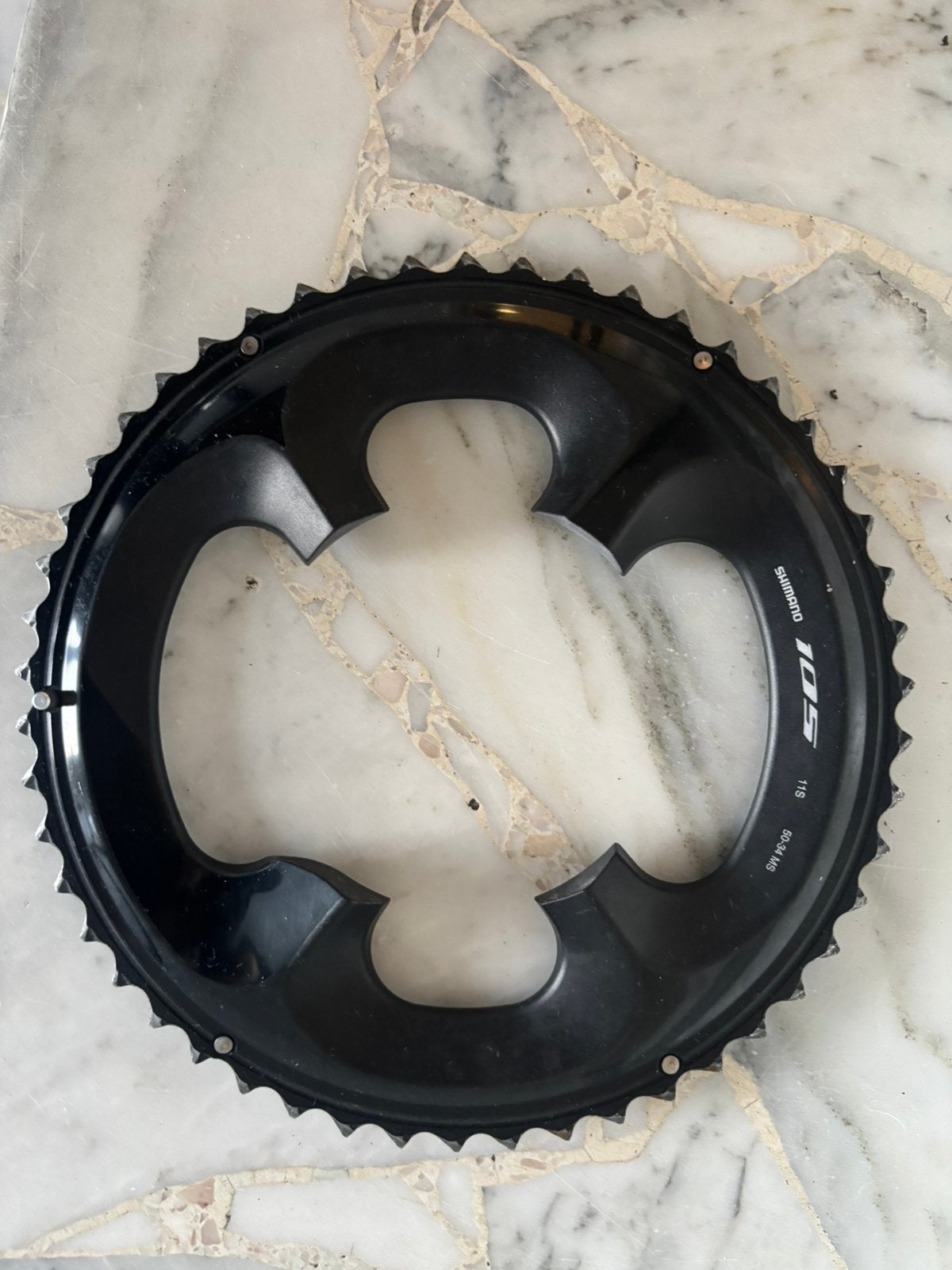 Kettingblad Shimano 105 type 7000 11 speed 50t, Fietsen en Brommers, Ophalen of Verzenden, Zo goed als nieuw
