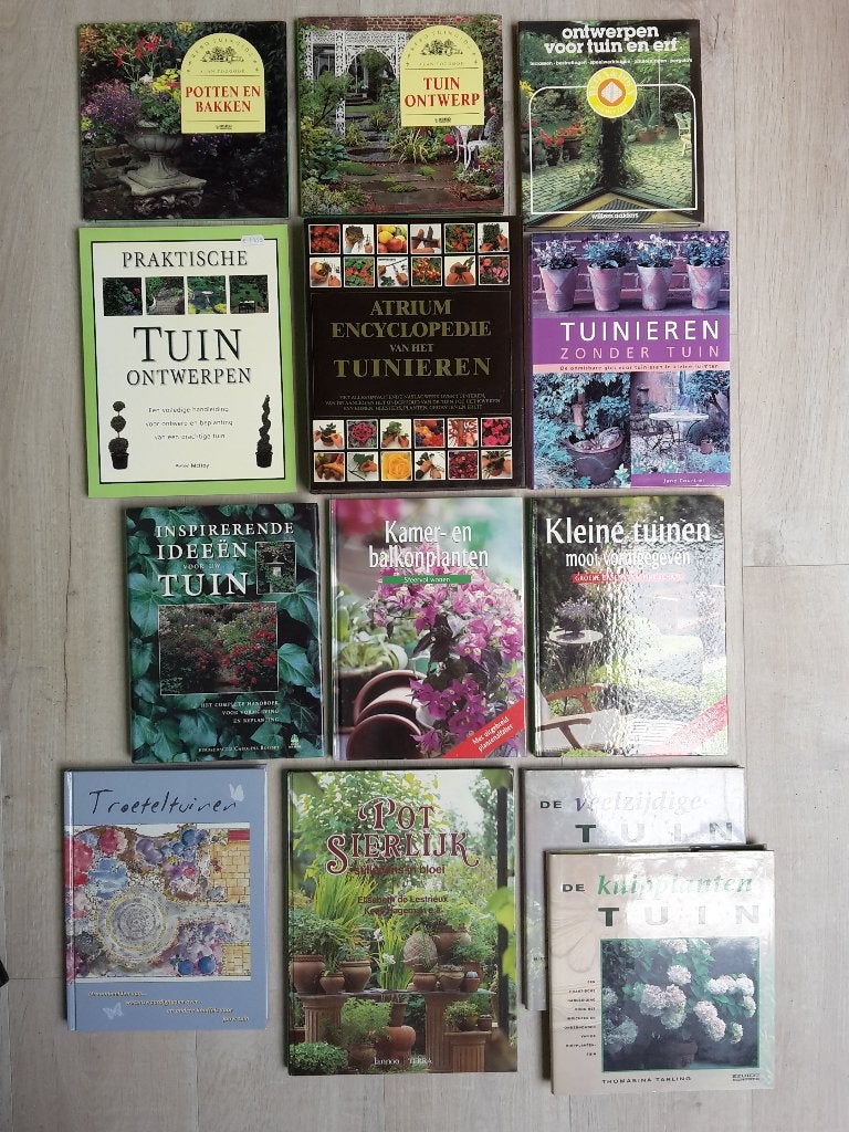 13 Mooie splinternieuwe boeken over tuinieren, hardcover, Livres, Maison & Jardinage, Enlèvement ou Envoi, Neuf, Jardinage et Plantes de jardin