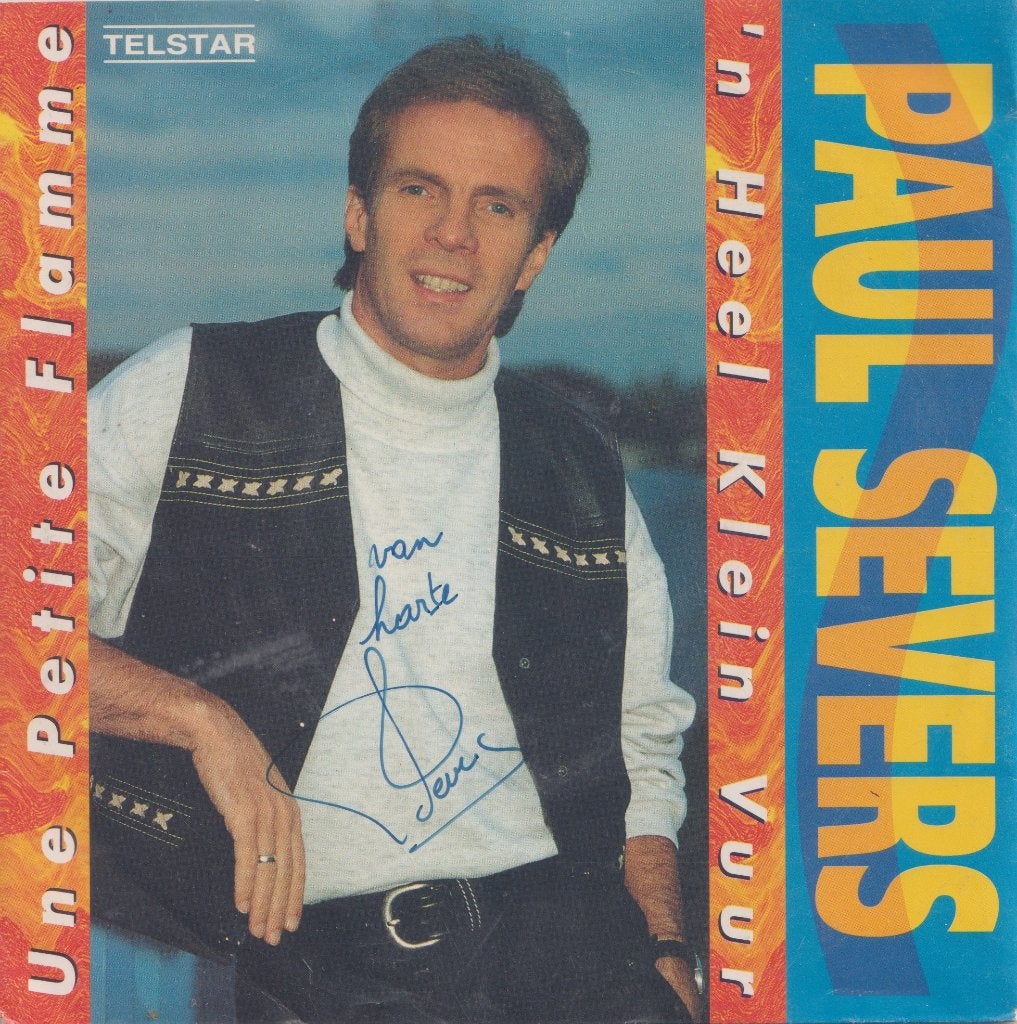 Paul Severs - Een heel klein vuur / Une petite flamme - Gesi, En néerlandais, Enlèvement ou Envoi, 7 inch, Utilisé
