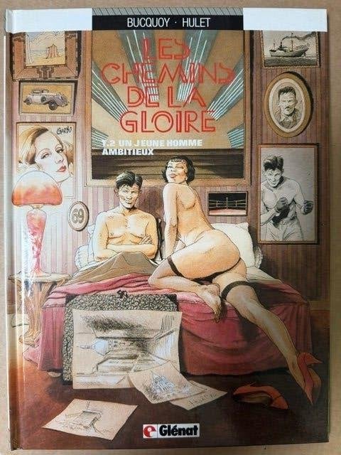 Les chemins de la gloire tome 2 reed, Eén stripboek, Ophalen of Verzenden, Zo goed als nieuw, Hulet