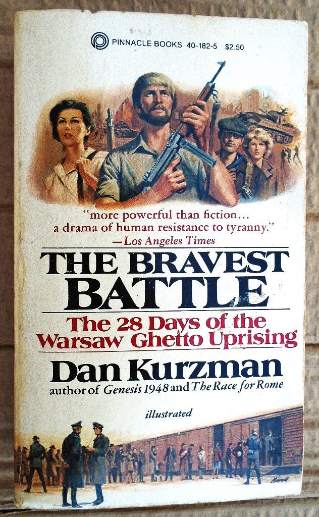 The Bravest Battle [Warsaw Ghetto] - 1978 - Dan Kurzman, Enlèvement ou Envoi, Deuxième Guerre mondiale, Utilisé, Autres sujets/thèmes