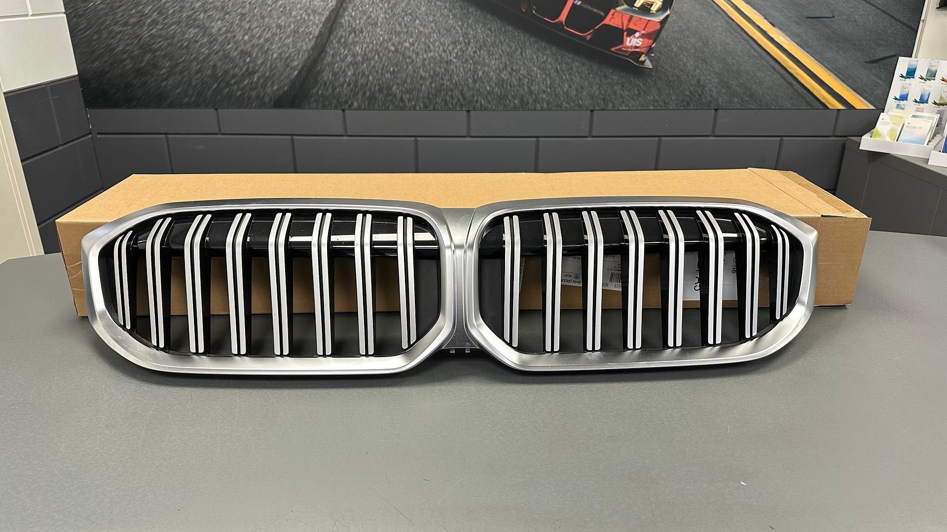 Zilveren nierengrille voor BMW G21 LCI, Gebruikt, -, -, Ophalen of Verzenden