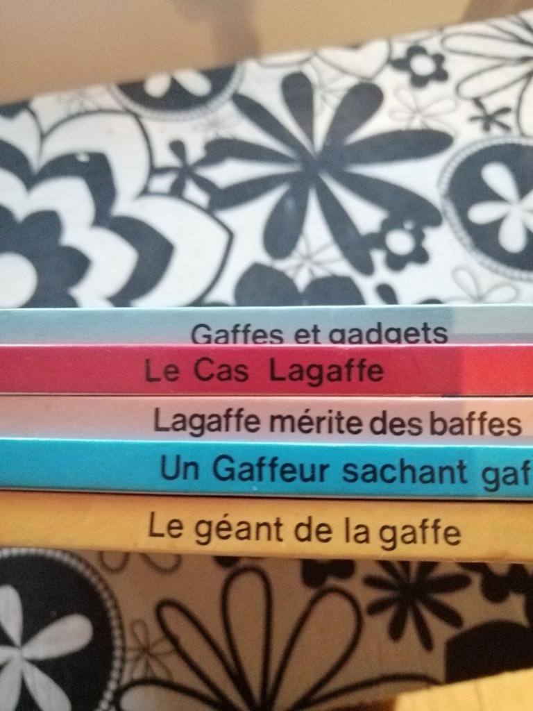 Lot 5bd Gaston Lagaffe, Livres, Enlèvement