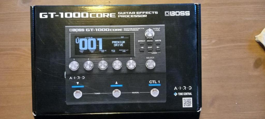 Boss GT 1000 Core, Musique & Instruments, Effets, Enlèvement ou Envoi, Multi-effet