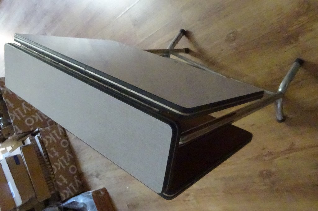 inklaptafel, Huis en Inrichting, Tafels | Eettafels, Ophalen, Overige houtsoorten, Gebruikt, 50 tot 100 cm