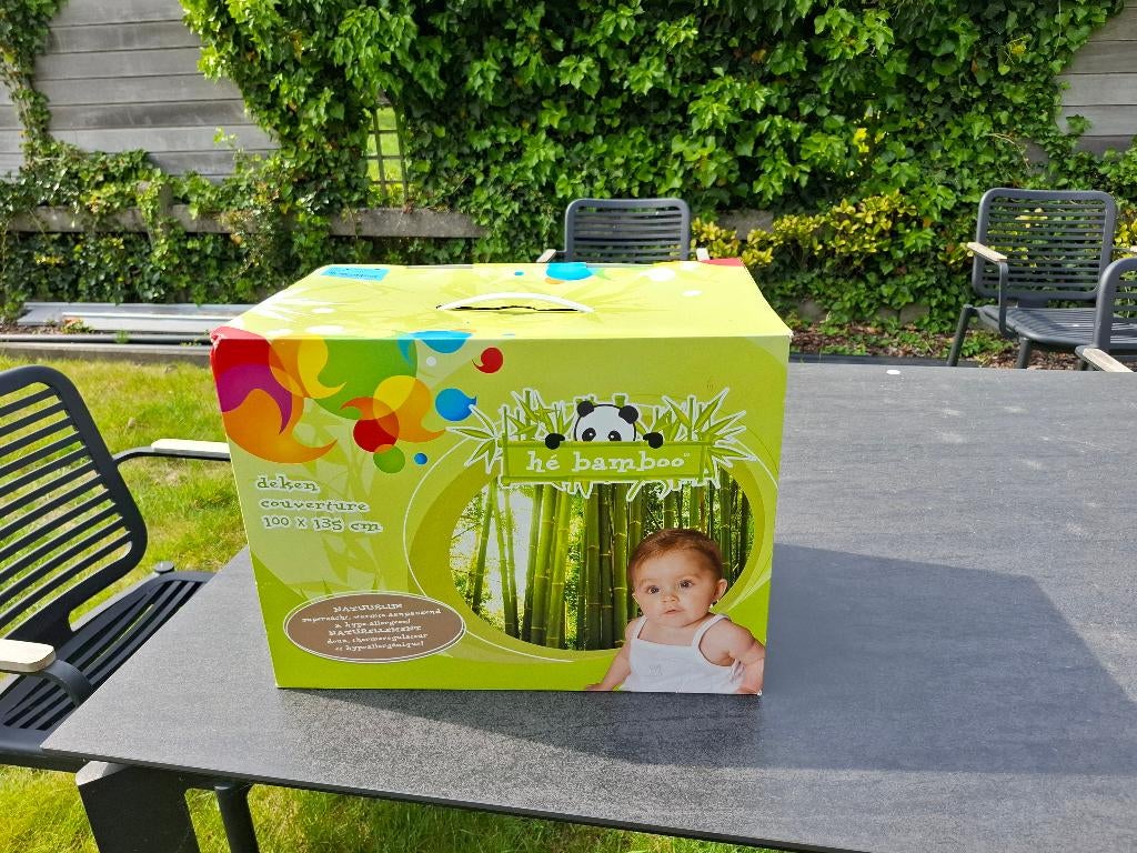Bamboo deken baby, Ophalen, Nieuw, 100 cm of meer, Deken
