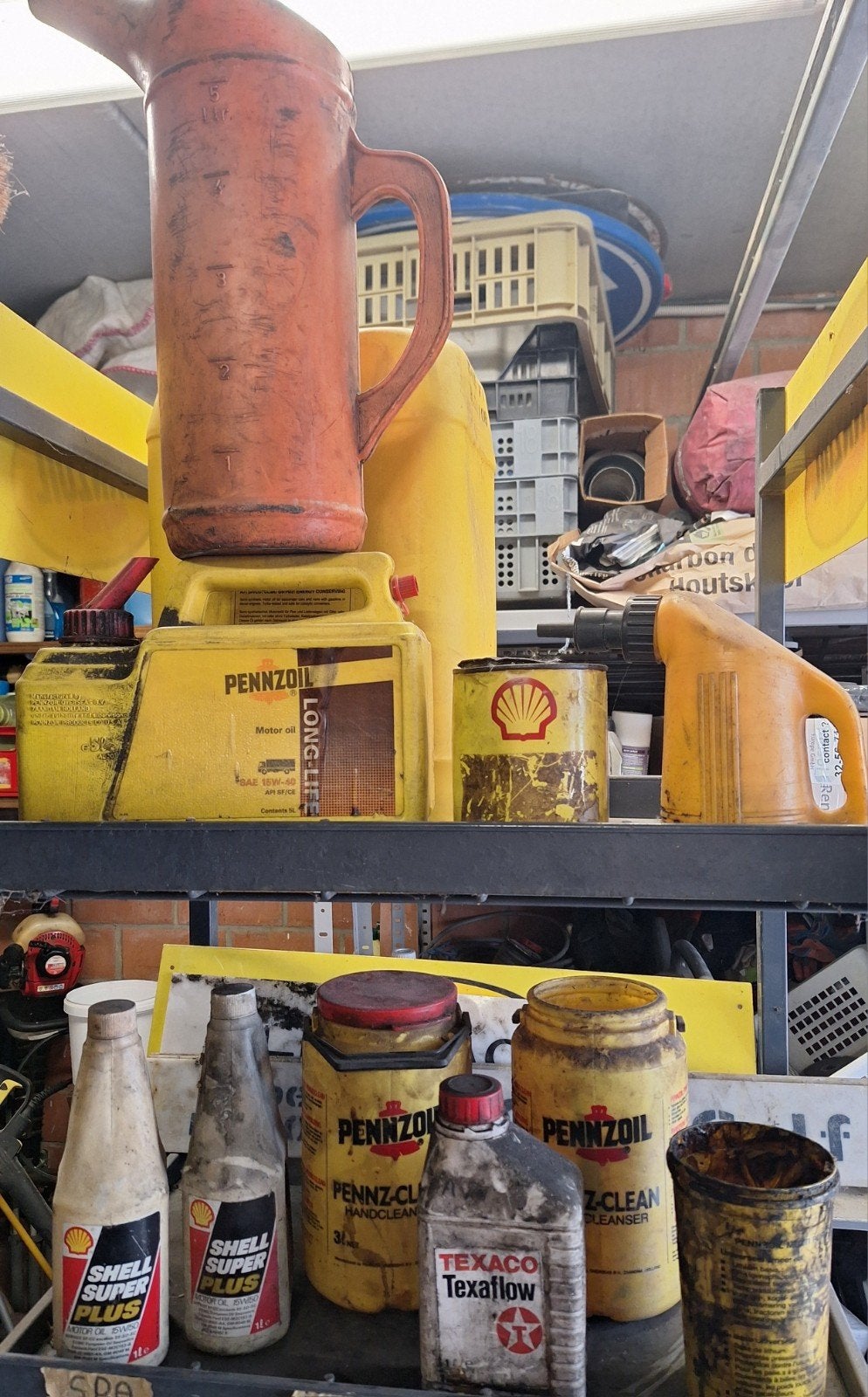 lot auto memorabilia reclame pennzoil shell, Verzamelen, Ophalen of Verzenden