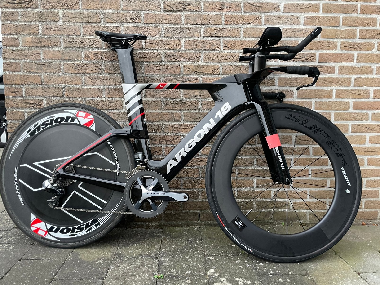 Argon 18 tijdritfiets, Fietsen en Brommers, Ophalen, Zo goed als nieuw, Carbon