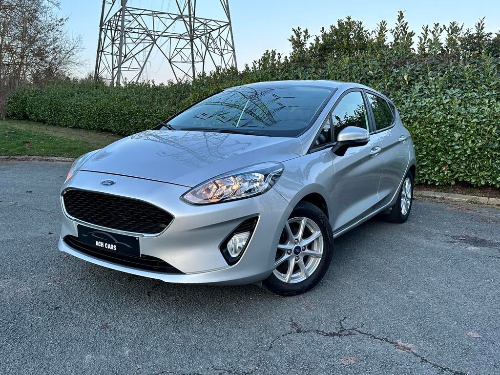 Ford Fiesta 1.1 Essence 2018 €6b 128.000km Airco Écran CarPl, Argent ou Gris, Achat, Euro 6, Entreprise