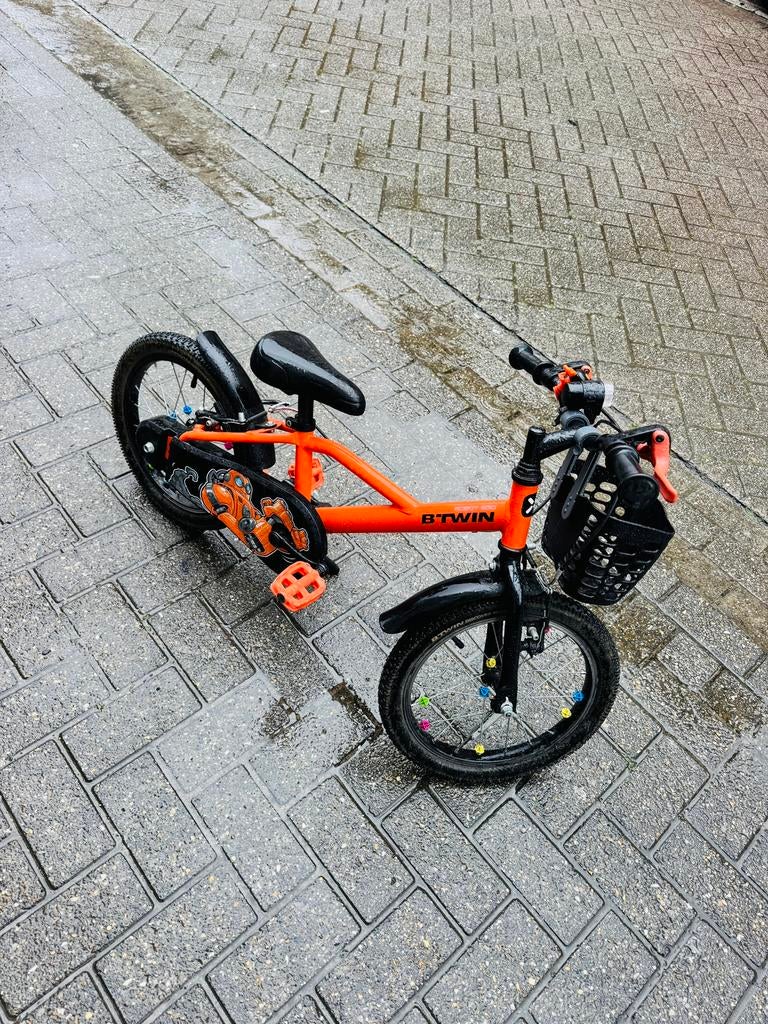 Kinder fiets 16inch, Fietsen en Brommers, Fietsen | Kinderfietsjes, Ophalen, Zo goed als nieuw