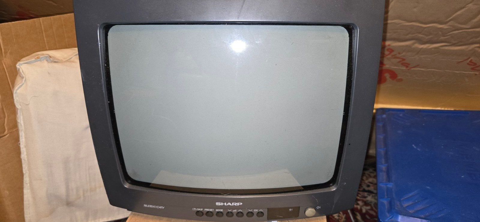 sharp CV3745S retro tv, Enlèvement