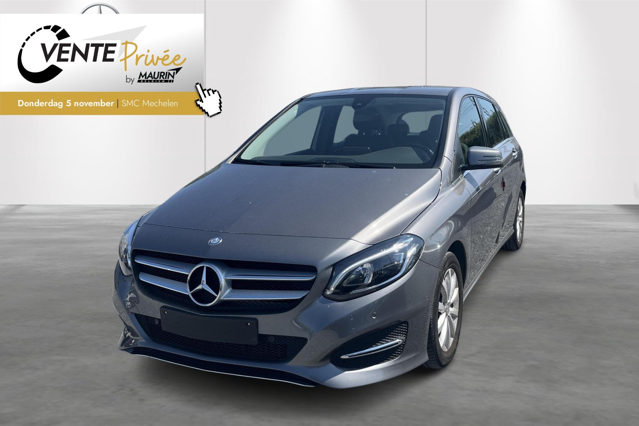 Mercedes-Benz B-Klasse B 180, Euro 6, Entreprise, Boîte manuelle, Noir