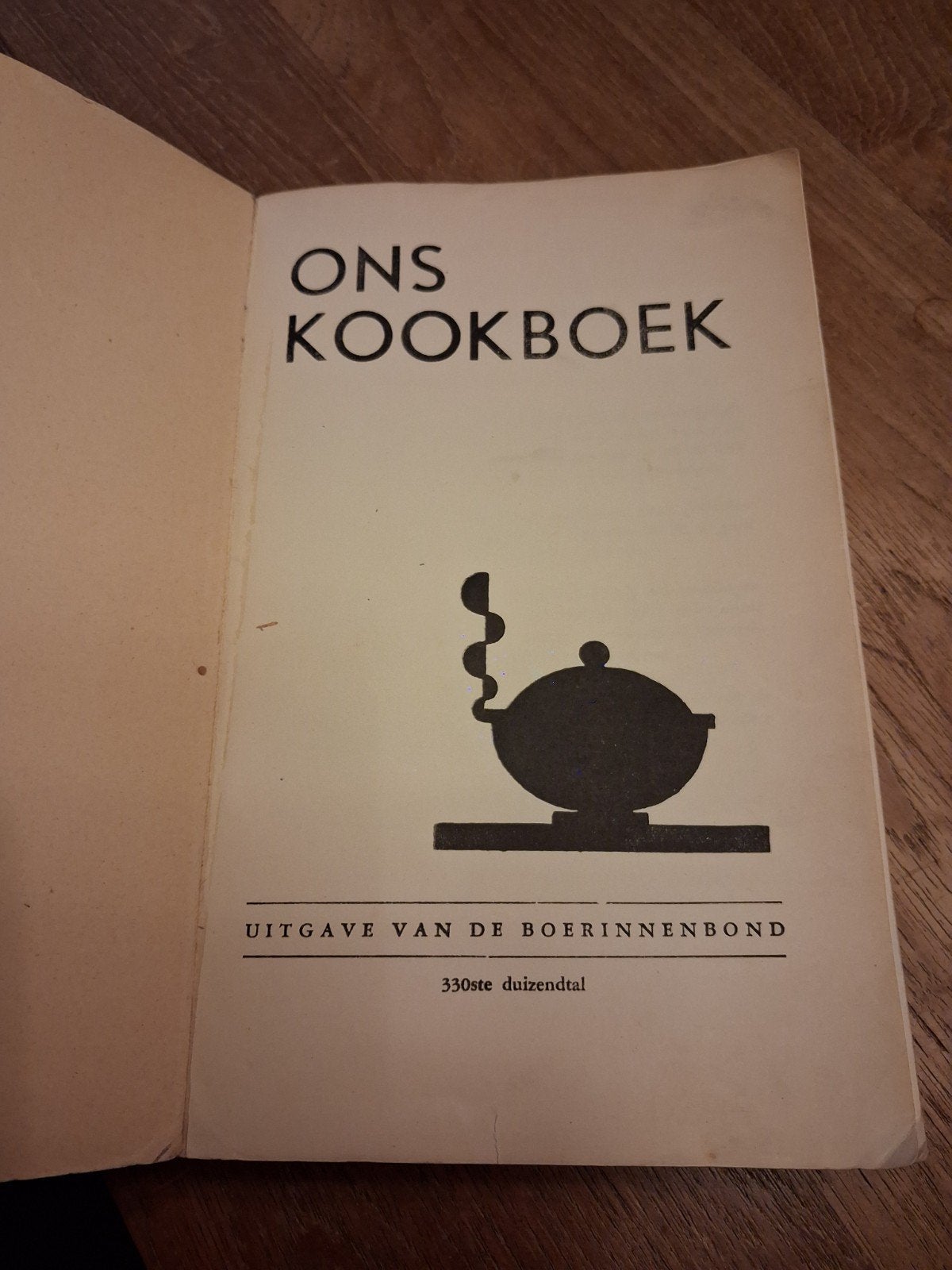 oude ons kookboek 1955., Livres, Contes & Fables, Enlèvement ou Envoi, Utilisé
