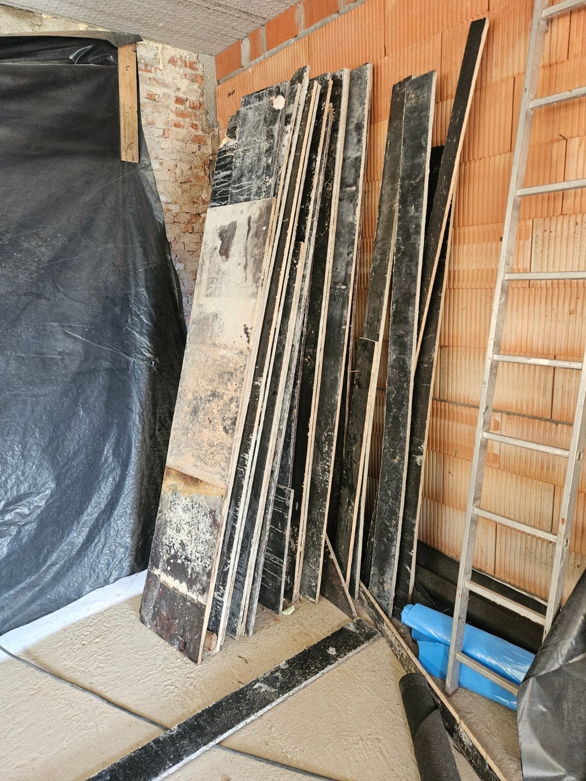 Betonplex voor bekisting, Doe-het-zelf en Bouw, Metalen, Ophalen