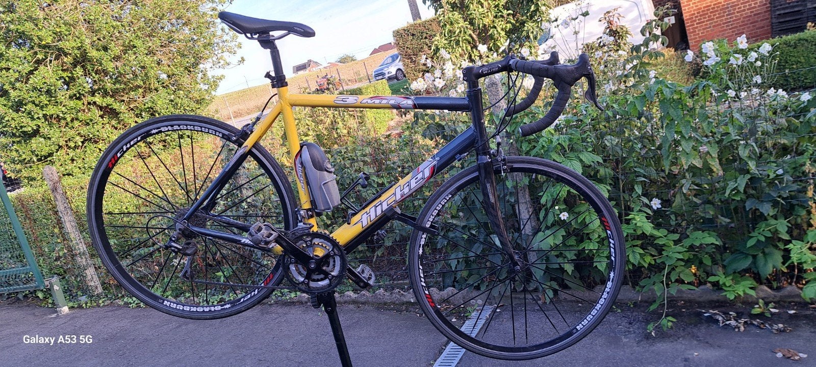 koers fiets, Ophalen, Gebruikt, 26 inch, Velgrem
