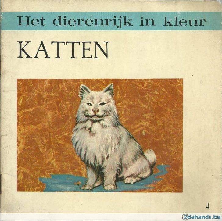 HET DIERENRIJK IN KLEUR - KATTEN, Boeken, Ophalen of Verzenden, Gelezen, Katten