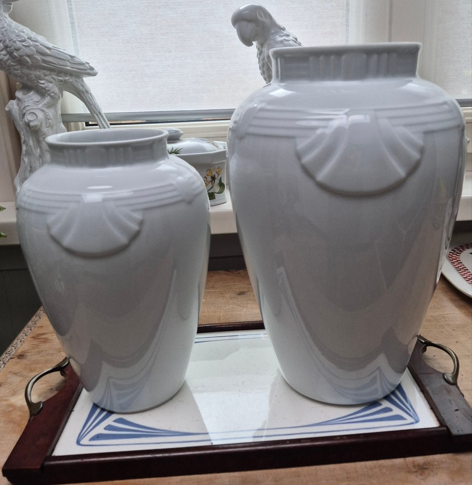 2 hutschenreuter vazen, Ophalen of Verzenden