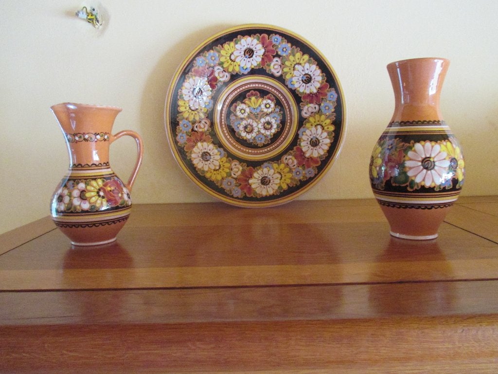 Decorative keramische voorwerpen uit Tsjechië, Antiquités & Art, Enlèvement