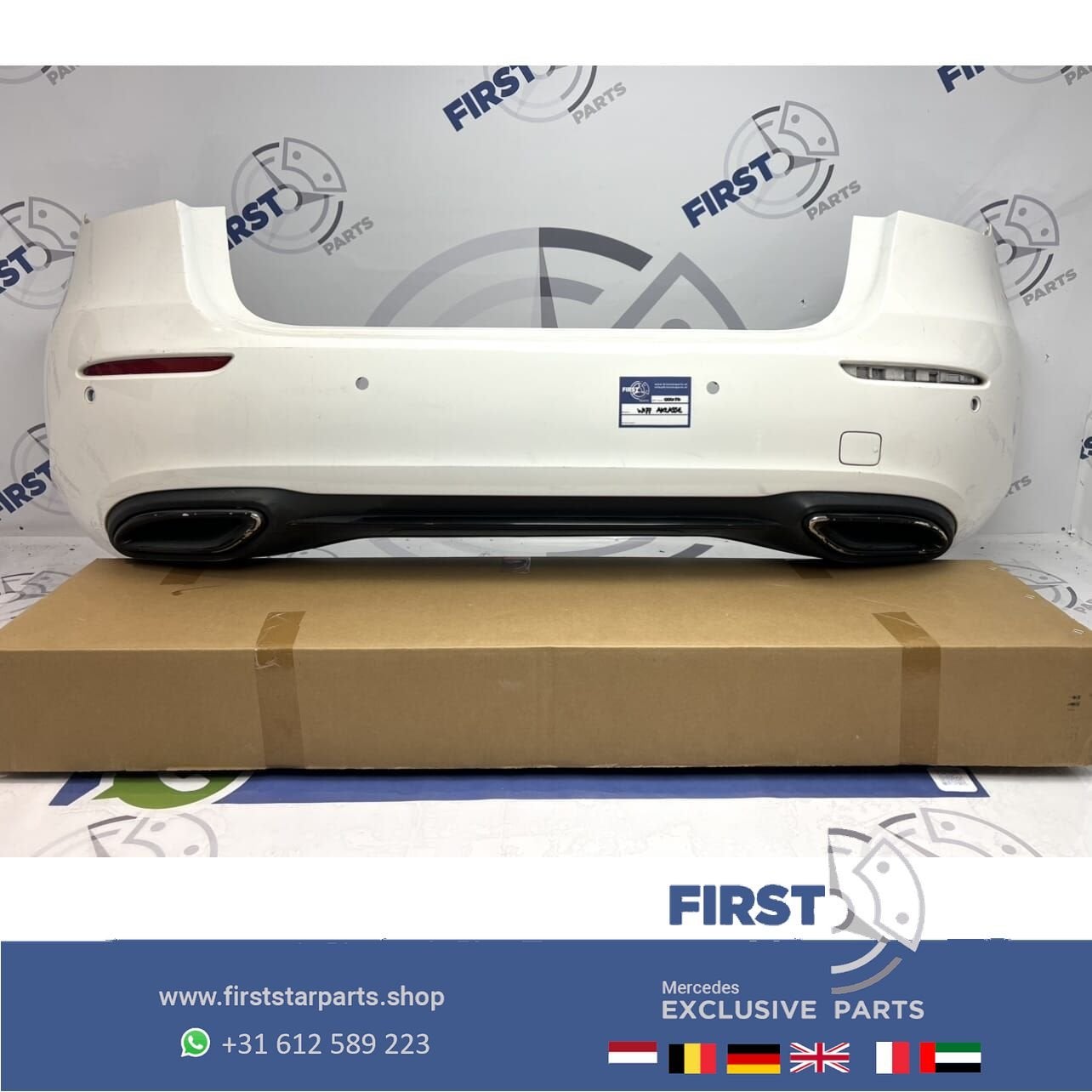 W177 ACHTERBUMPER WIT COMPLEET Mercedes A Klasse 2018-2023 +