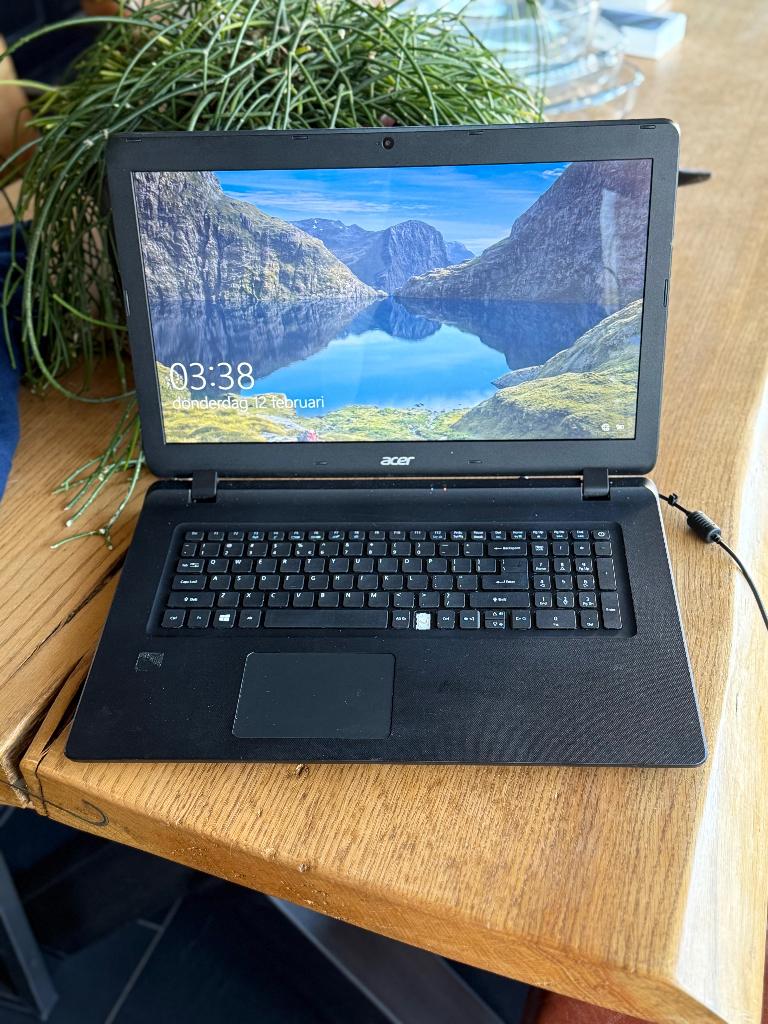 Acer Laptop 17.3” | Werkend | Incl Oplader | Voordelig, Informatique & Logiciels, Chargeurs d'ordinateur portable, Utilisé, Enlèvement