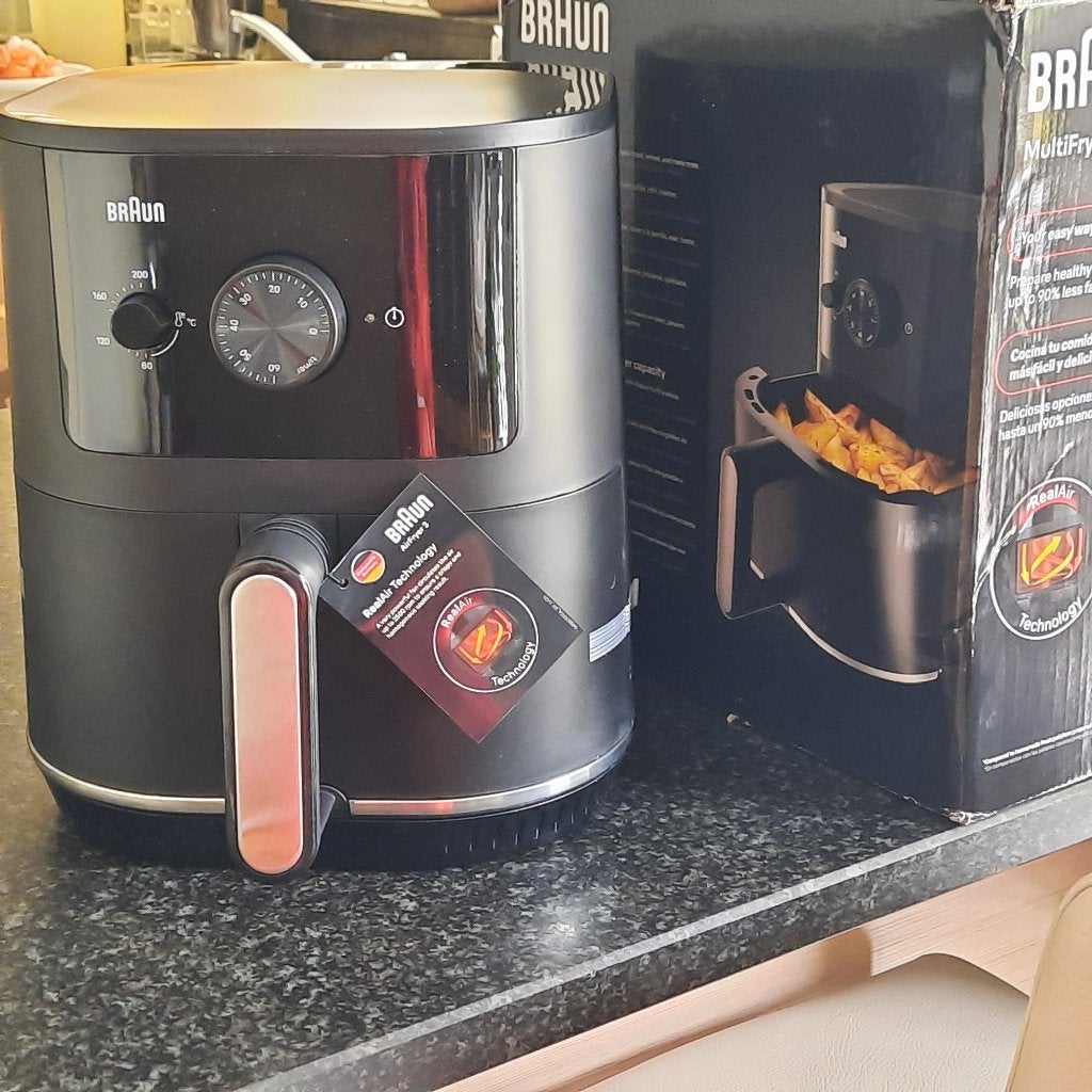 Friteuse à air BRAUN, Electroménager, Enlèvement ou Envoi, Neuf, Friteuse à air, 1000 à 1499 grammes