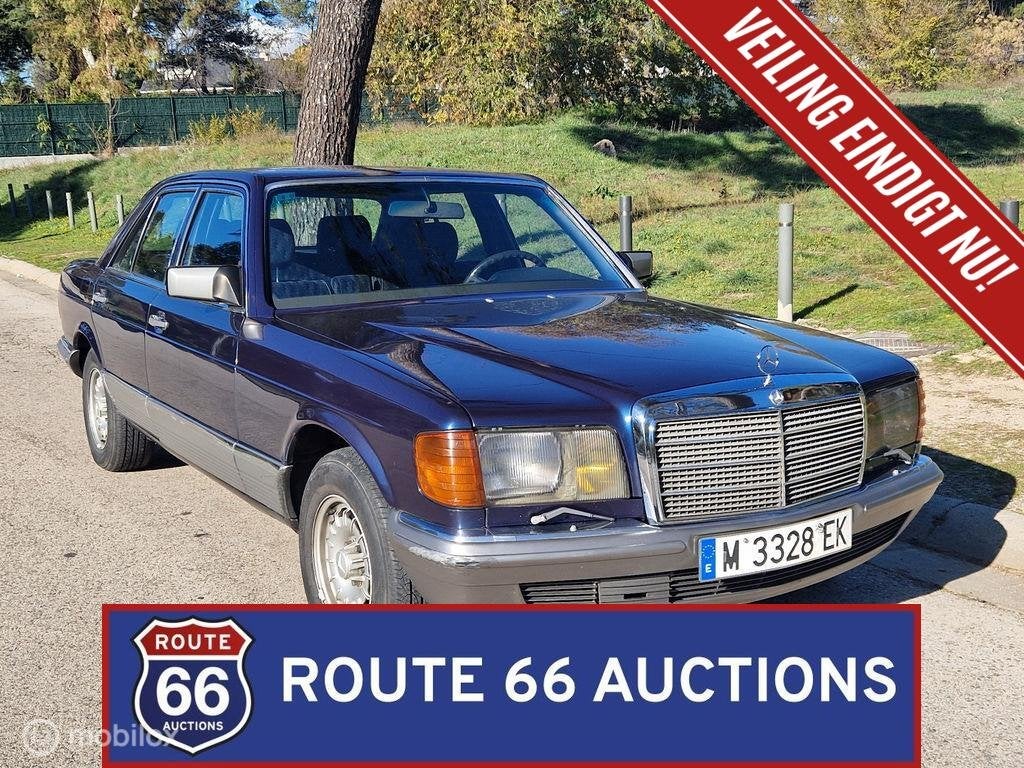 Mercedes-Benz 380 SE | 1981 | Route 66 Auctions, Achat, Entreprise, Boîte manuelle, Autre carrosserie
