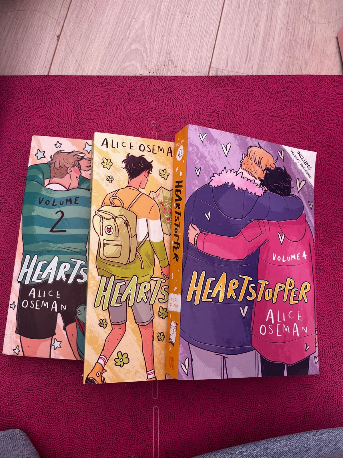 Heartstopper boek v2-v4, Enlèvement, Comme neuf