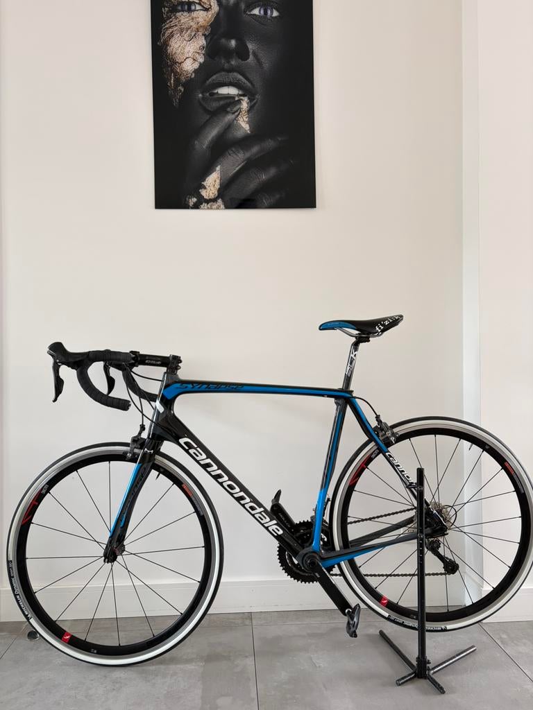 Cannondale Synapse Hi-Mod Ultegra C, Nieuwstaat!! Frame 58, Fietsen en Brommers, Fietsen | Racefietsen, 28 inch, Carbon, Velgrem