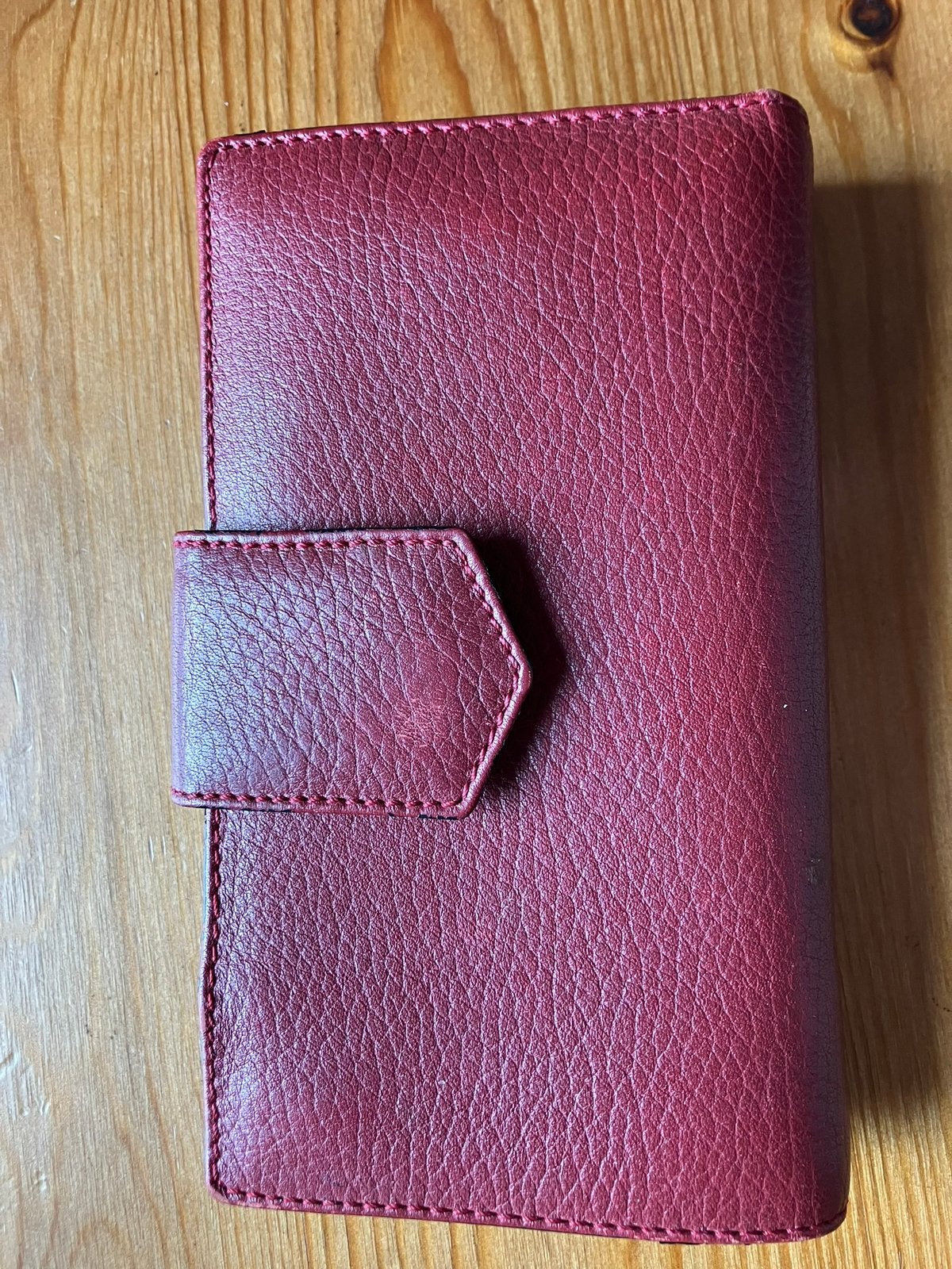 Portemonnee, Rouge, Autres marques, Cuir, Enlèvement