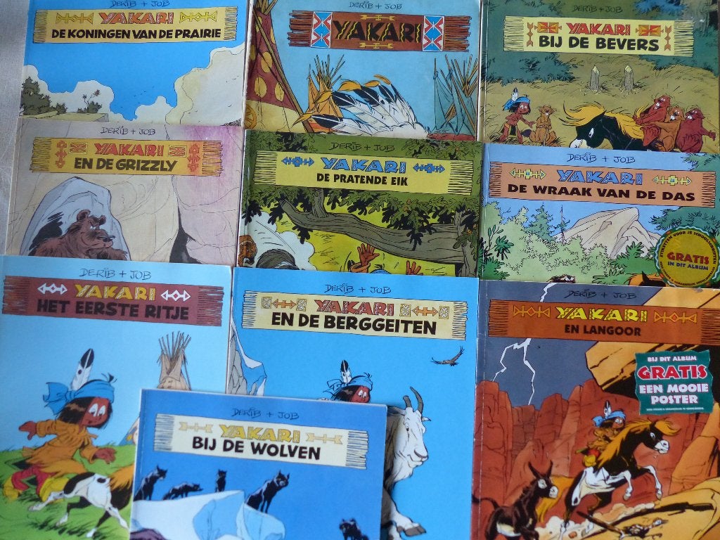 pakketje Yakari, Livres, Plusieurs BD, Enlèvement