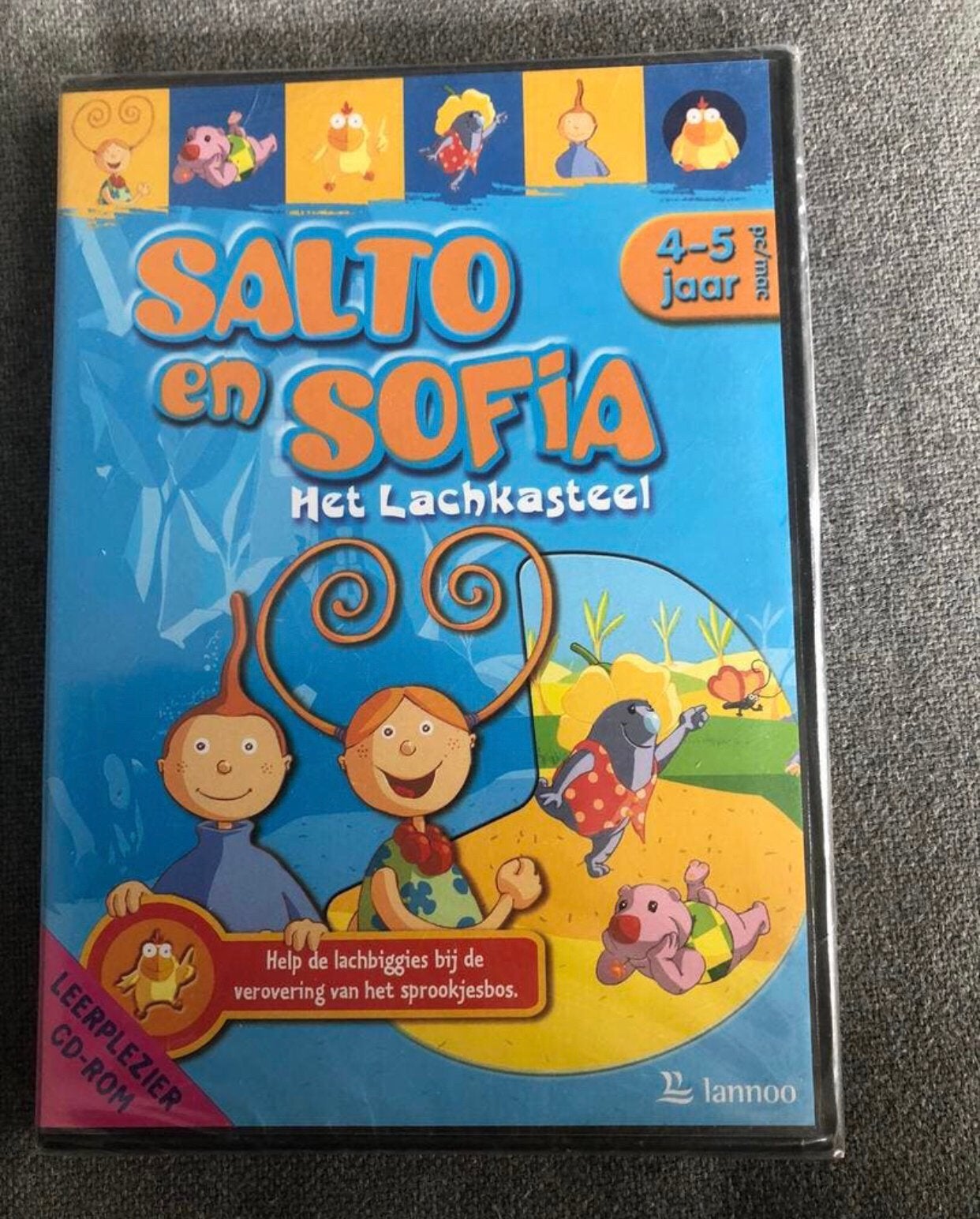 Nieuw cd-rom spel Salto en Sofia, Enlèvement, Neuf
