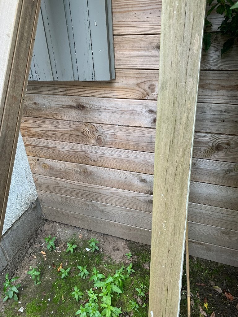 Houten palen, Ophalen, Gebruikt, Palen, Hardhout