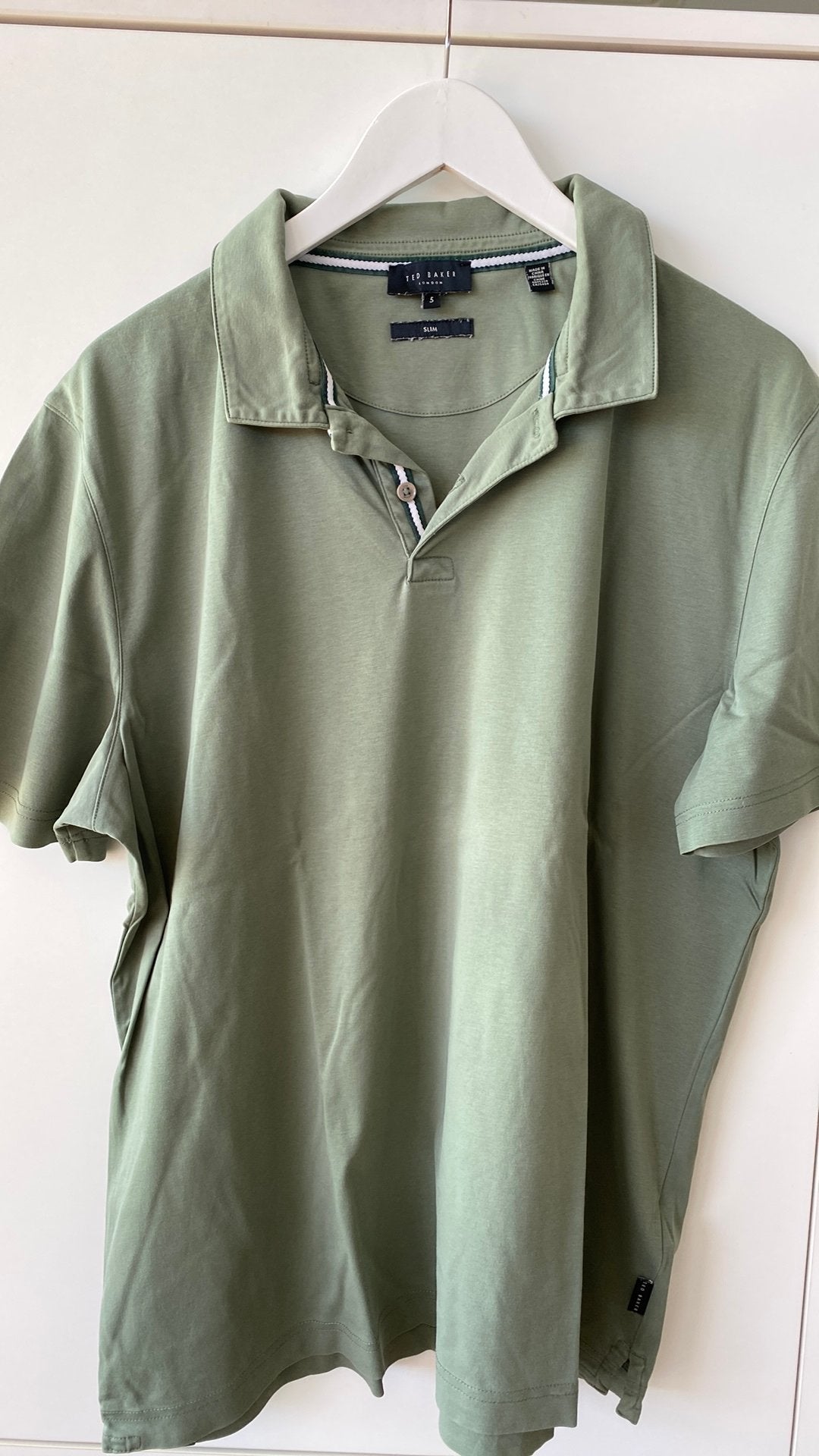 Ted Baker Polo shirt heren maat XL, Ophalen of Verzenden, Zo goed als nieuw, Maat 56/58 (XL), Groen