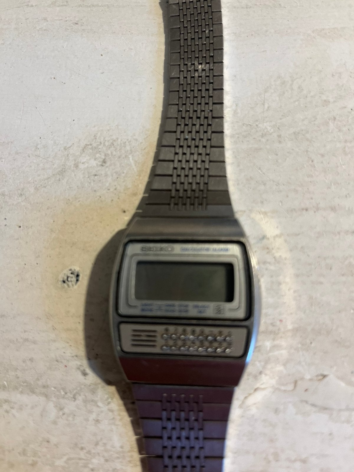 Seiko calculator jaren 70! Zeldzaam horloge, Ophalen of Verzenden, Seiko