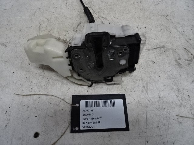 PORTIERSLOT LINKS VOOR Alfa Romeo 159 (939AX), Gebruikt, Voor, Alfa Romeo