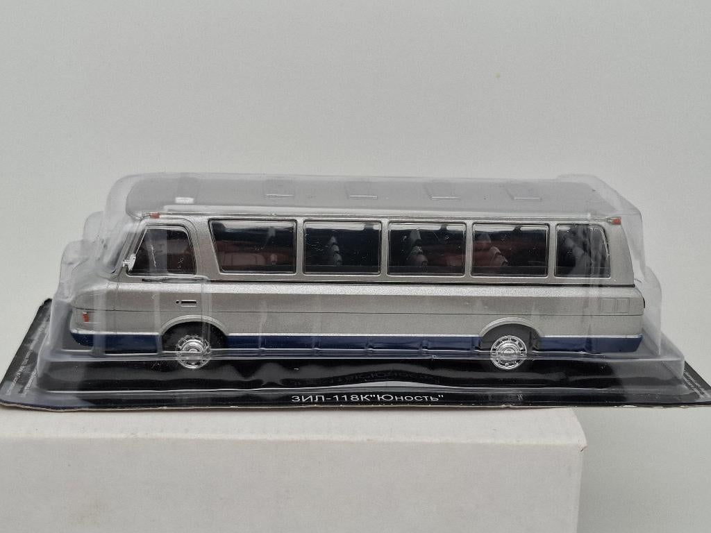 ZIL 118 touringcar USSR Sovjet Unie Rusland - 1/43 bus, Verzenden, Zo goed als nieuw, Bus of Vrachtwagen, Overige merken