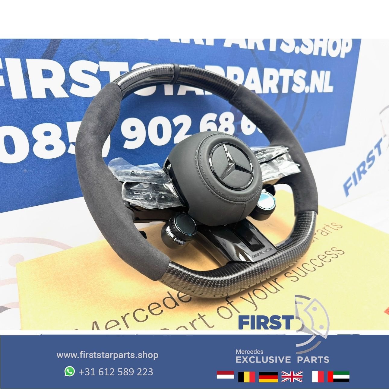 CARBON AMG STUUR W177 W118 W206 W214 W254 W223 W463 W257 A45, Auto-onderdelen, Gebruikt, -, Ophalen of Verzenden, -