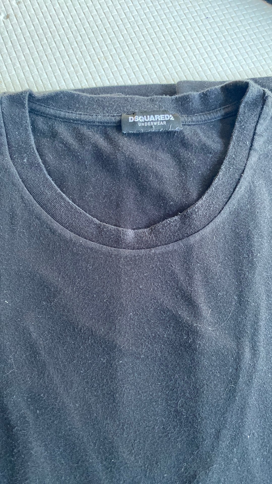Dsquared2 underwear t-Shirt zwart, Ophalen of Verzenden, Zo goed als nieuw, Maat 52/54 (L), Zwart