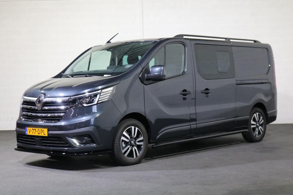 Renault Trafic 2.0 dCi 170pk L2 H1 DC Airco Navigatie Camera, Auto's, Bestelwagens en Lichte vracht, Automaat, Parkeersensor, Renault