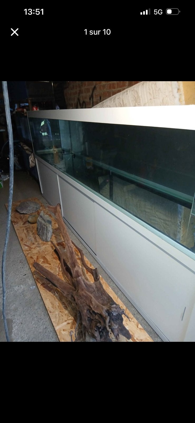 Aquarium de 3m, Enlèvement, Comme neuf