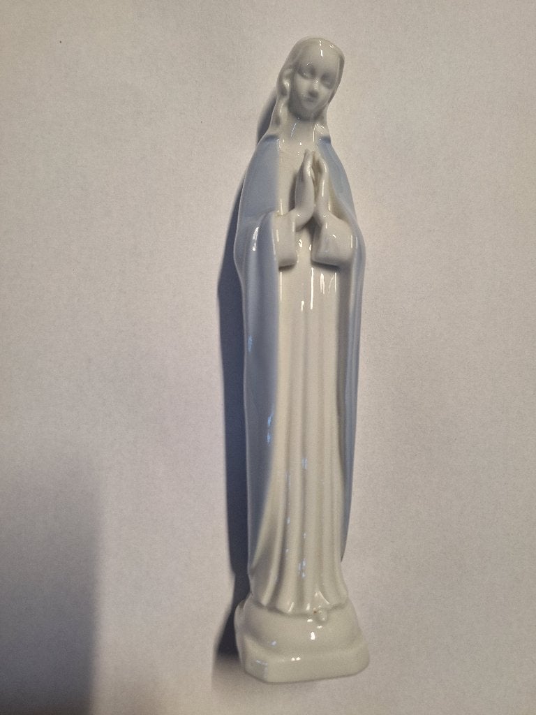 Porseleinen Maria beeldje, perfecte staat, Antiek en Kunst, Ophalen of Verzenden