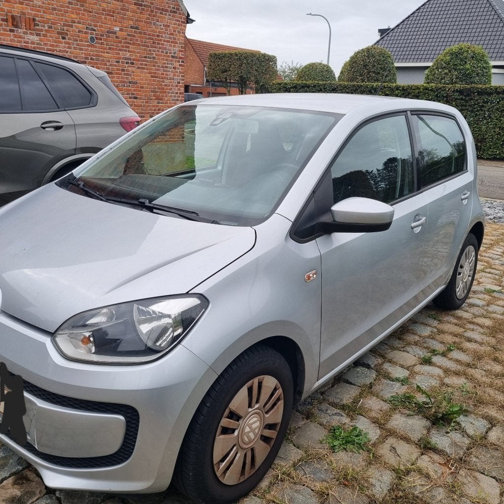 Zeer goed onderhouden VW Up! / Zilver / 2013, Autos, Achat, Air conditionné, Boîte manuelle, 44 kW