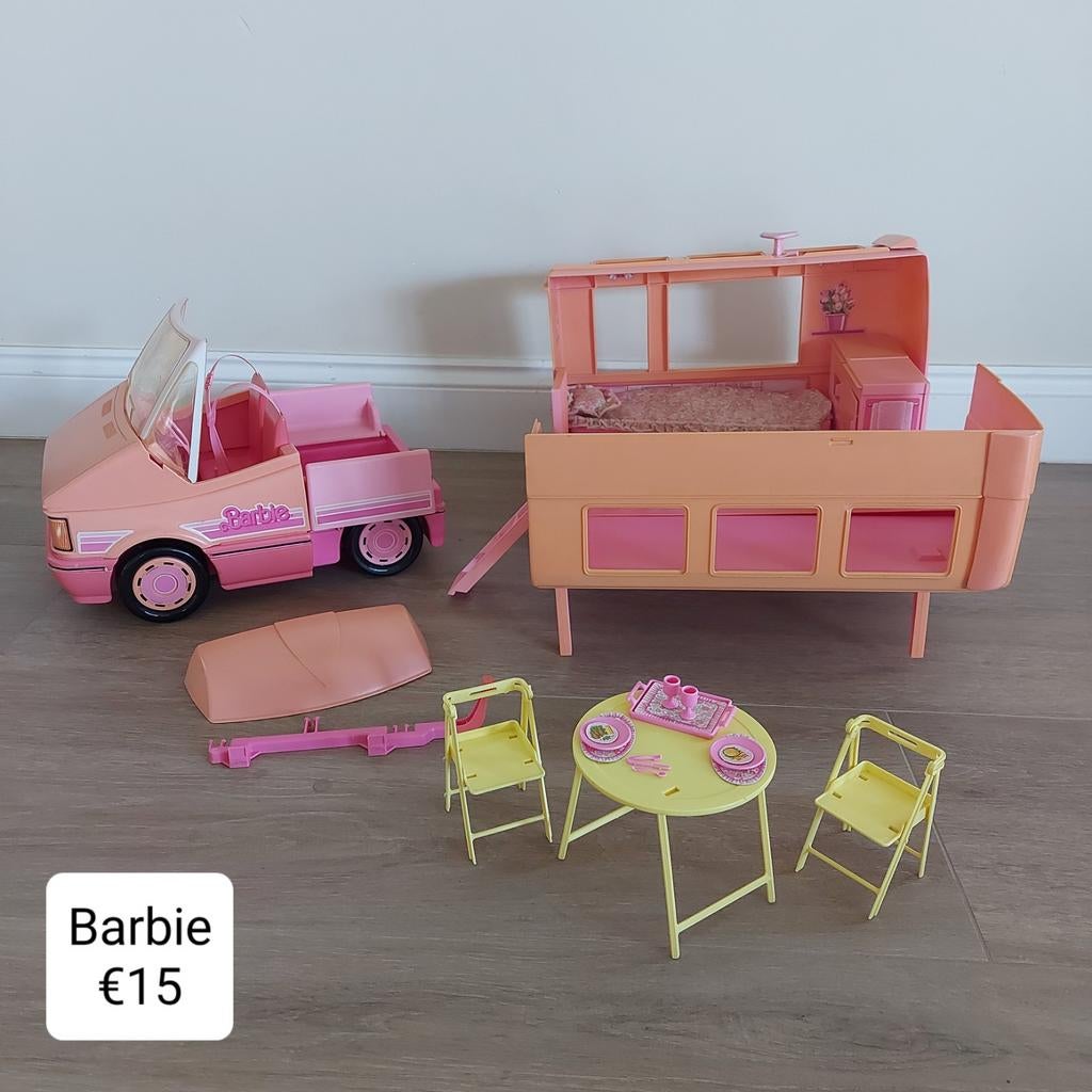 Retro Barbie Camper, Enfants & Bébés, Jouets | Poupées, Enlèvement, Barbie