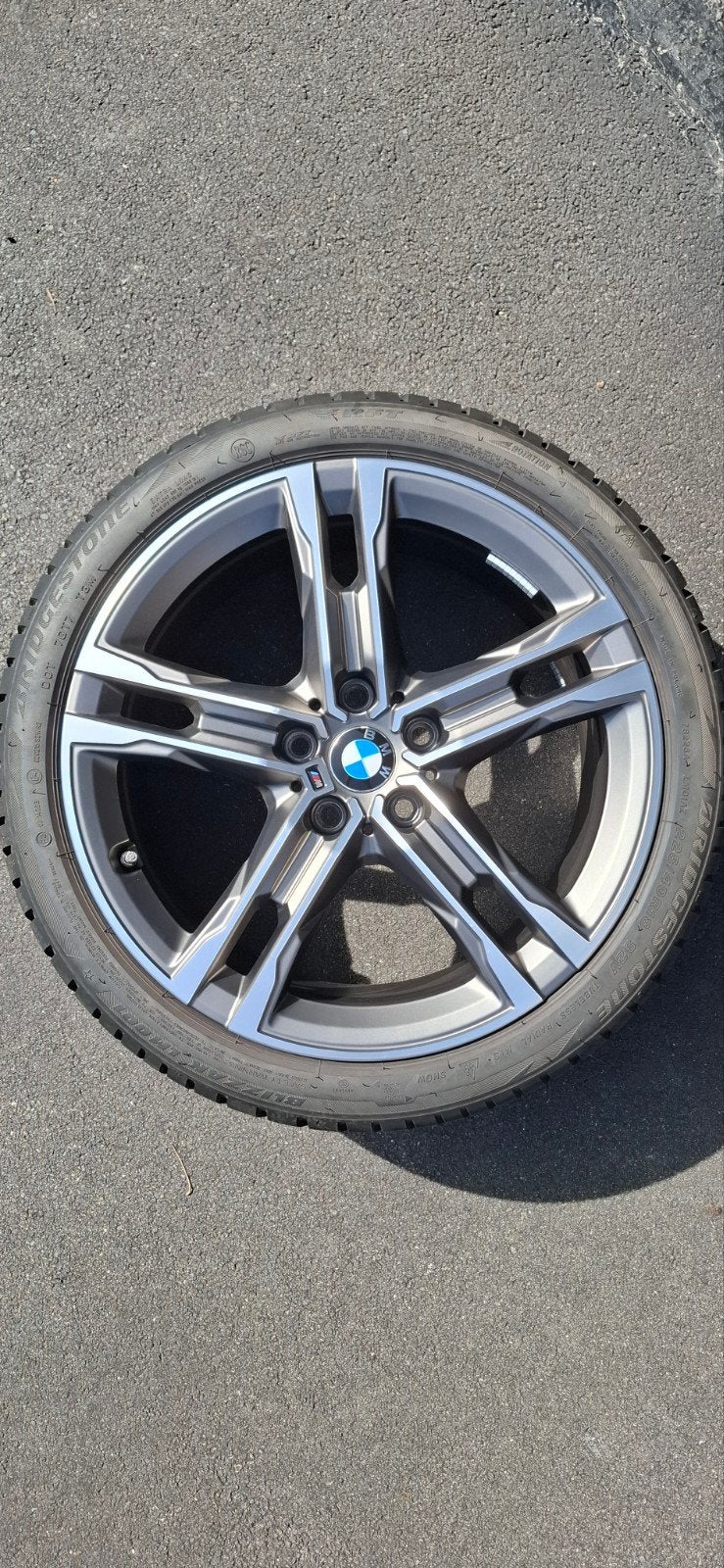 Originele BMW Styling 556M  18 inch WINTERWIELSET, Ophalen, 18 inch, Gebruikt, Banden en Velgen