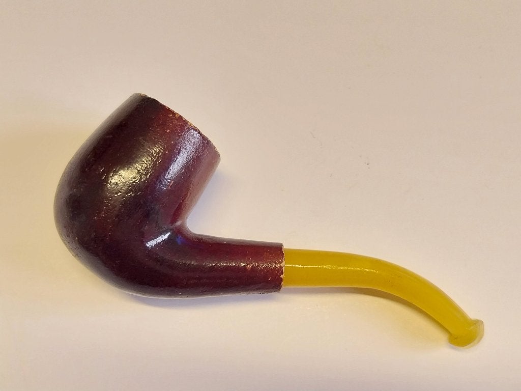 Pipe à tabac forme courbée de type billiard ou pomme, Enlèvement ou Envoi, Utilisé