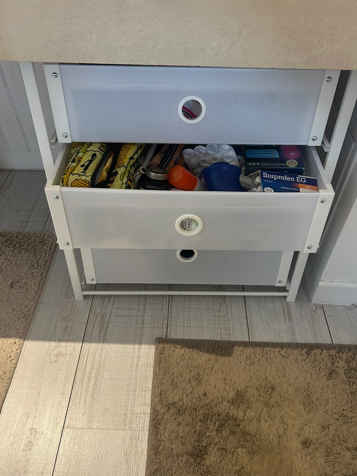 Meuble à tiroirs blanc- IKEA, Enlèvement, Comme neuf