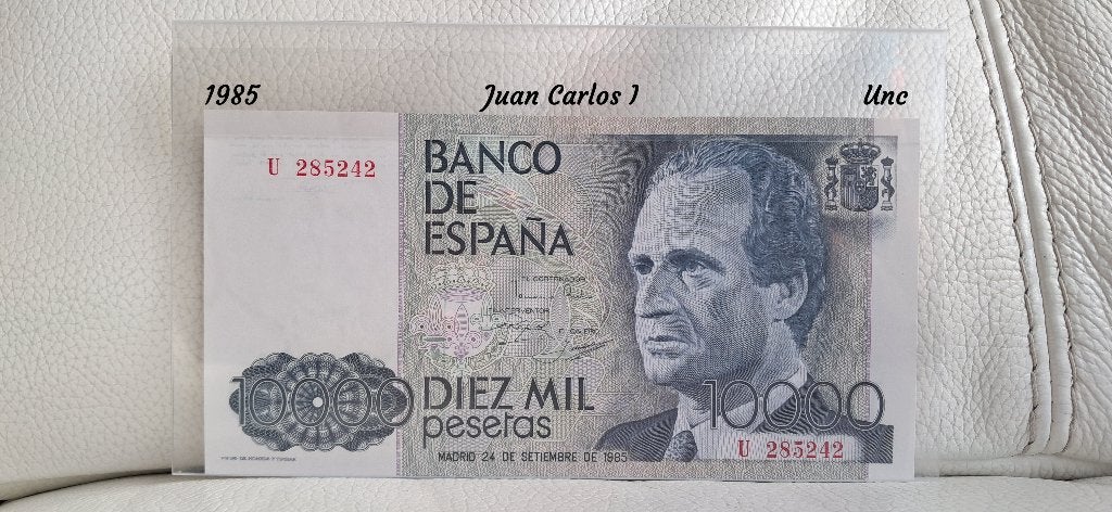 Spanje 10.000 Pesetas - Unc, Postzegels en Munten, Verzenden, Overige landen, Los biljet