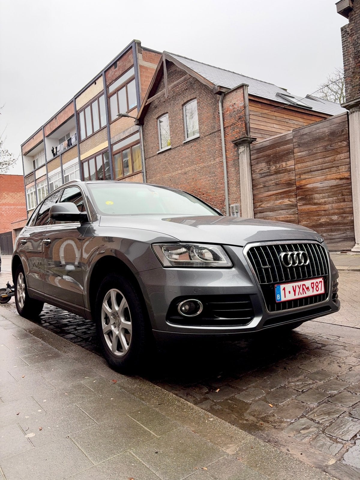 Audi Q5 2016, Auto's, Audi, Automaat, Q5, Leder, Diesel