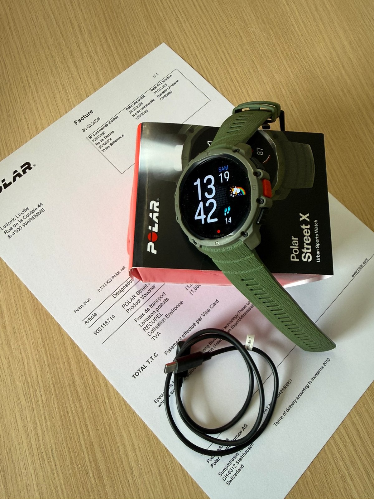 Polar STREET X Bosgroen, Handtassen en Accessoires, Ophalen of Verzenden, Conditie, Zo goed als nieuw