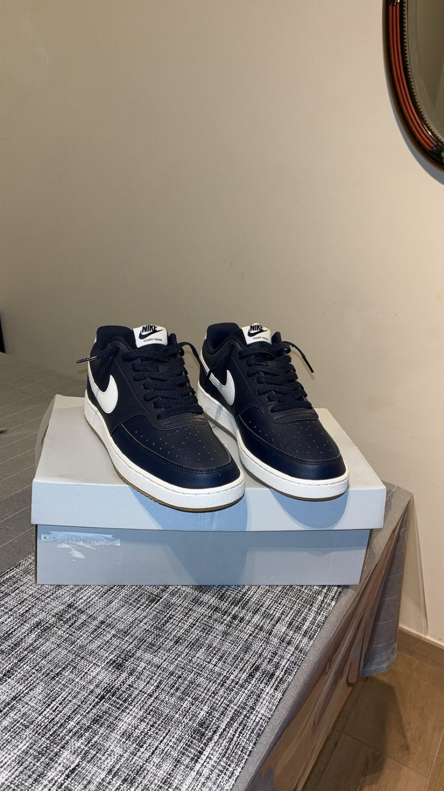 Nike Court Vision Low – Maat 41 – Nooit gedragen, Kleding | Heren, Schoenen, Zo goed als nieuw, Sneakers, Wit, Ophalen